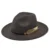 2020 High Quality Vintage Classic Felt Jazz Fedora Hat Big Brimmed Hat Cloche Cowboy Panama for Women Men Bowler Hat Fedoras 7
