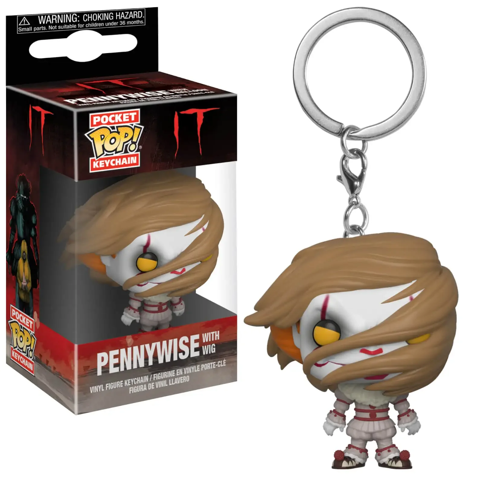 thumbnail image 5 of FUNKO TIFFANY CHILD'S PLAY Chucky V de Vendetta Pennywise Scream GhostFace Pocket Pop Llavero Colección Modelo Juguetes para niños, 5 of 5