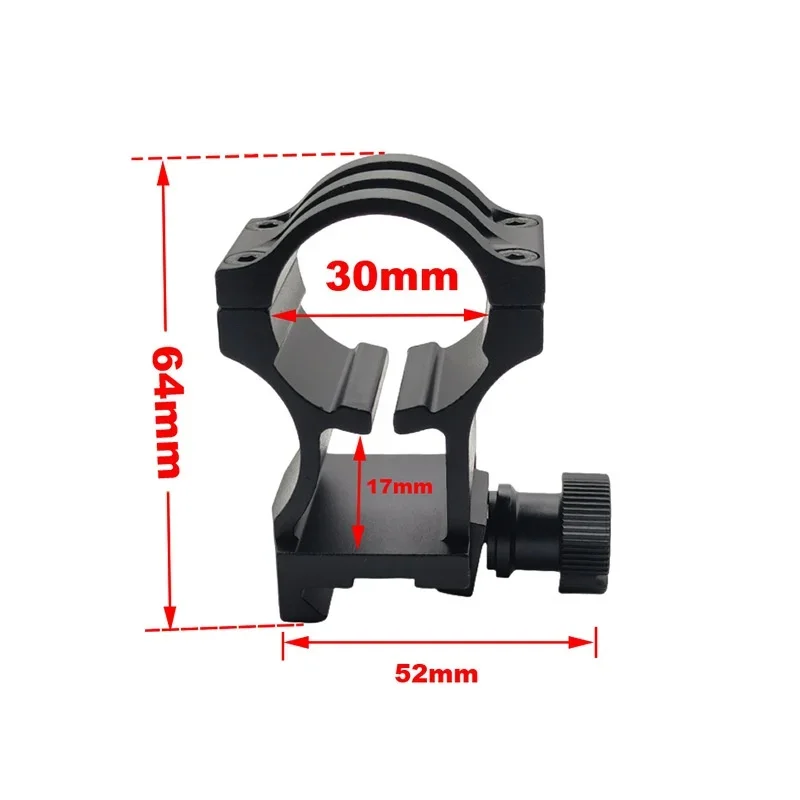 MK18 Mount 30mm Ring Diameter for Comp M2/M3 Tactical Mounting Base Accessory rifle scope mount ring rifle scope mount threaded adapter rail adapter scope mount adapter picatinny rail accessories
