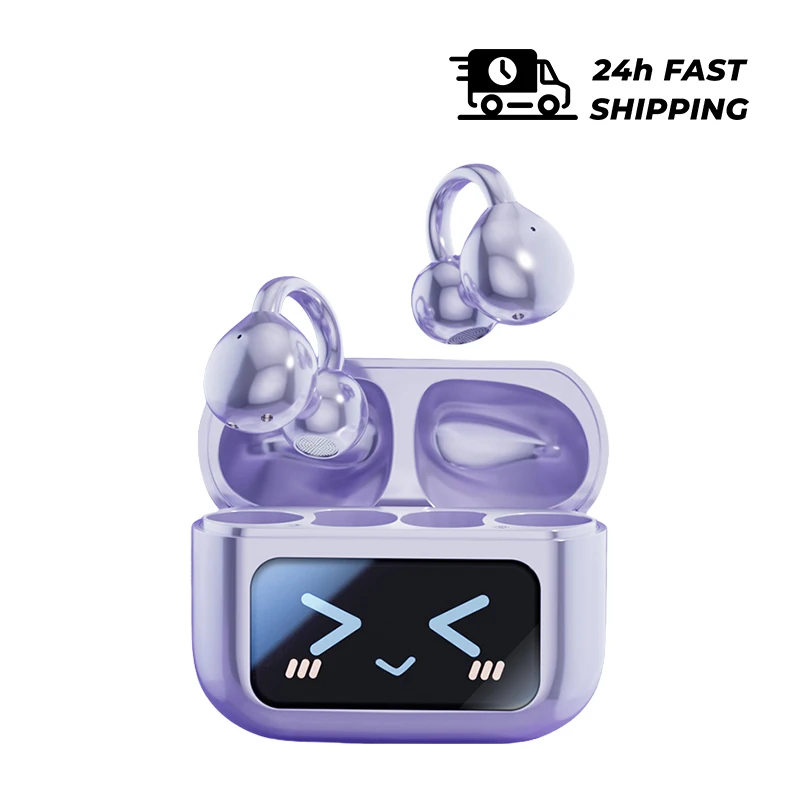 Dokunmatik Ekran Kablosuz Bluetooth Kulaklık 144 Dil Gerçek Zamanlı Çeviri Kulaklık HiFi Ses Kulakiçi Spor Oyunları Kulaklık