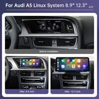 Road Top Radio Multimedia Linux Touch Screen For Audi A5 2008-2016 Wireless CarPlay Android Auto Airplay Car Player Function - Image 3