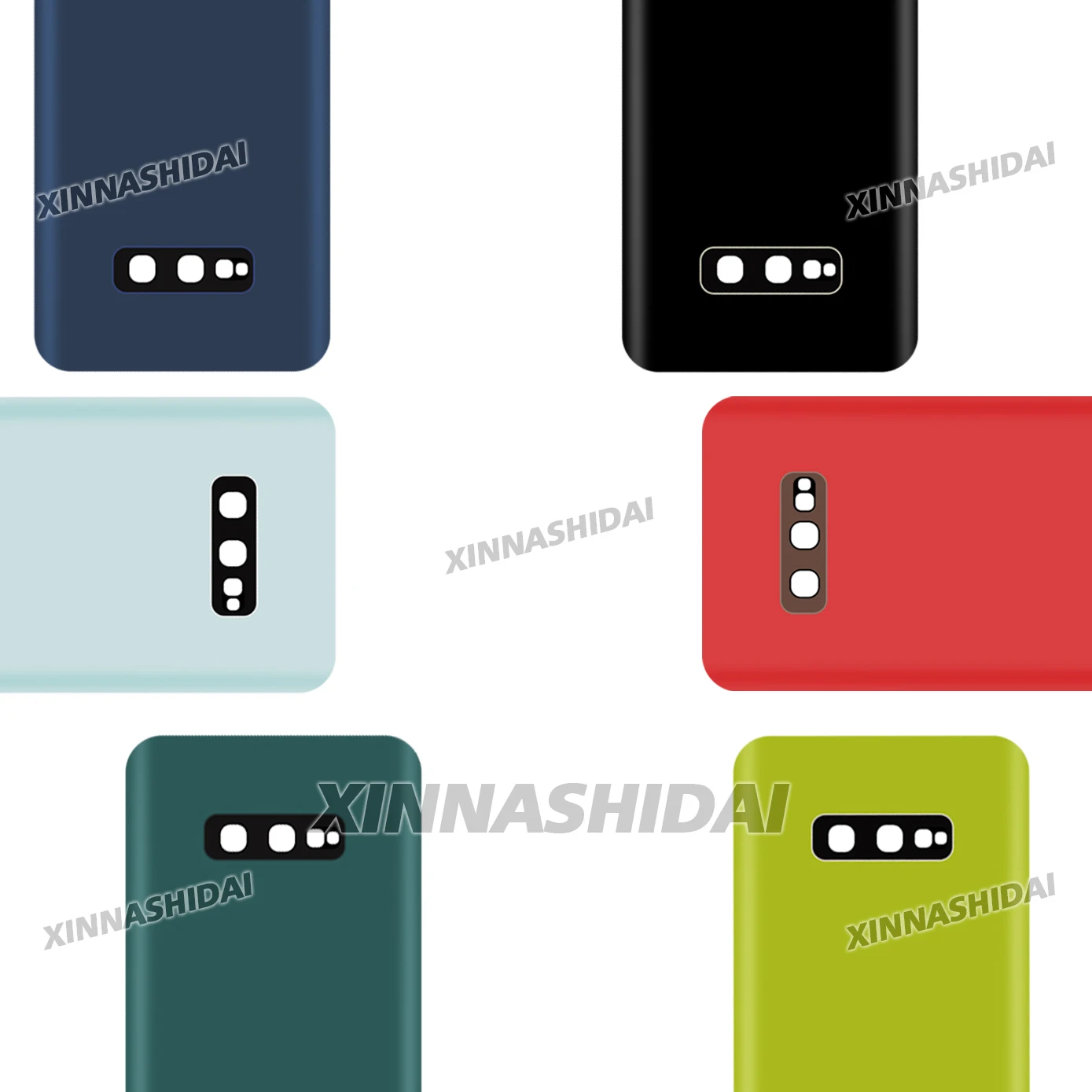 삼성 갤럭시 S10e S10E SM-G970F/DS 배터리 커버 후면 도어 패널 하우징 케이스 카메라 렌즈 교체