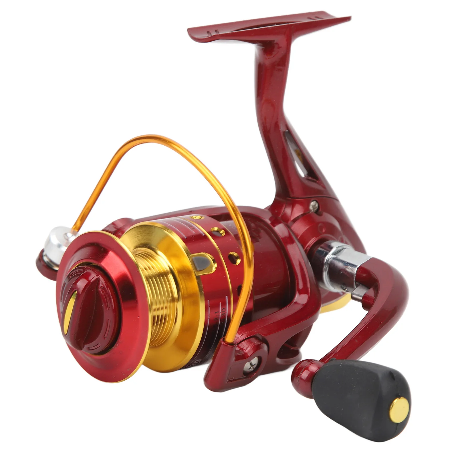 8 Bearing Fishing Spinning Reel Red Color 5.2:1 Gear Ratio Saltwater  Spinning Reel For Camping - AliExpress