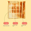 Retro Western Breakfast Bread Making Machine Multifunction 2 Slice Bread Toasters Wider Card Slot Design Machine for Bread 4
