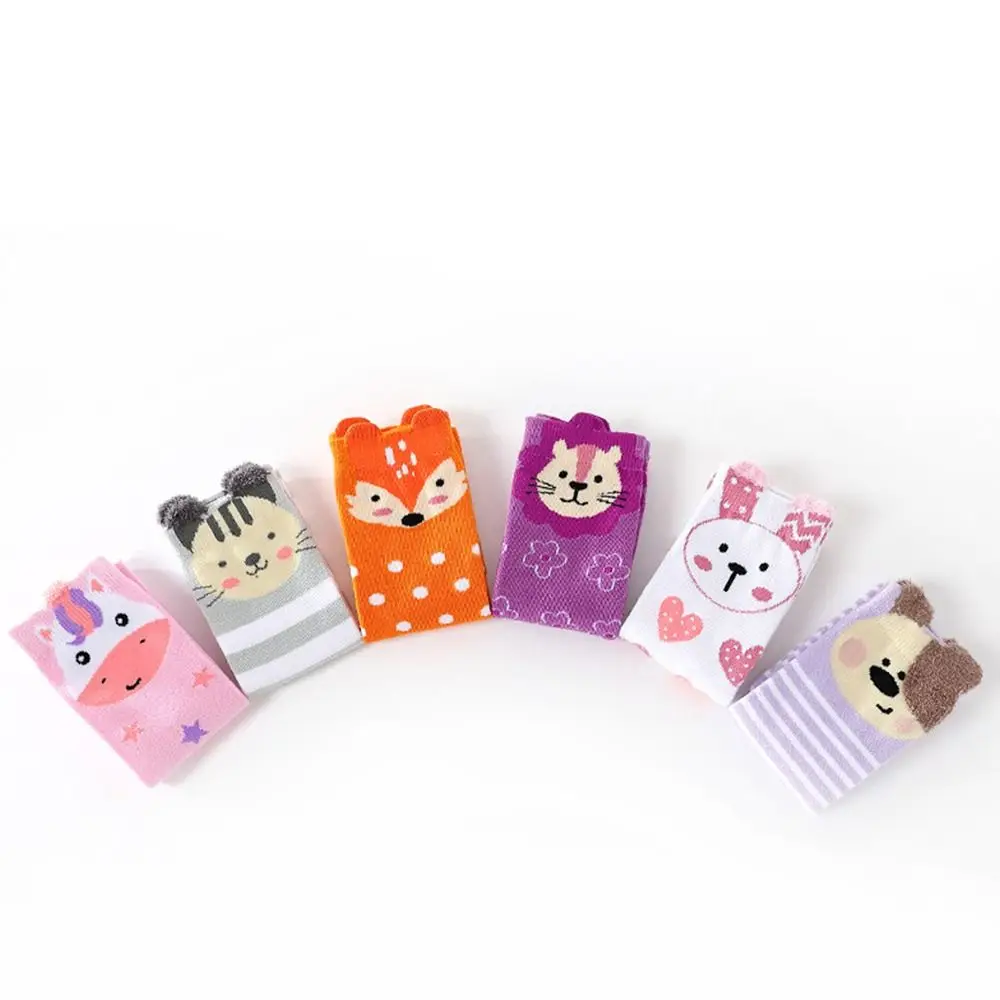 

Soft Comfortable Sweet Cotton Dog Cat Spring Animal Korean Style Stockings Kids Hosiery Girls Socks Knee High Socks