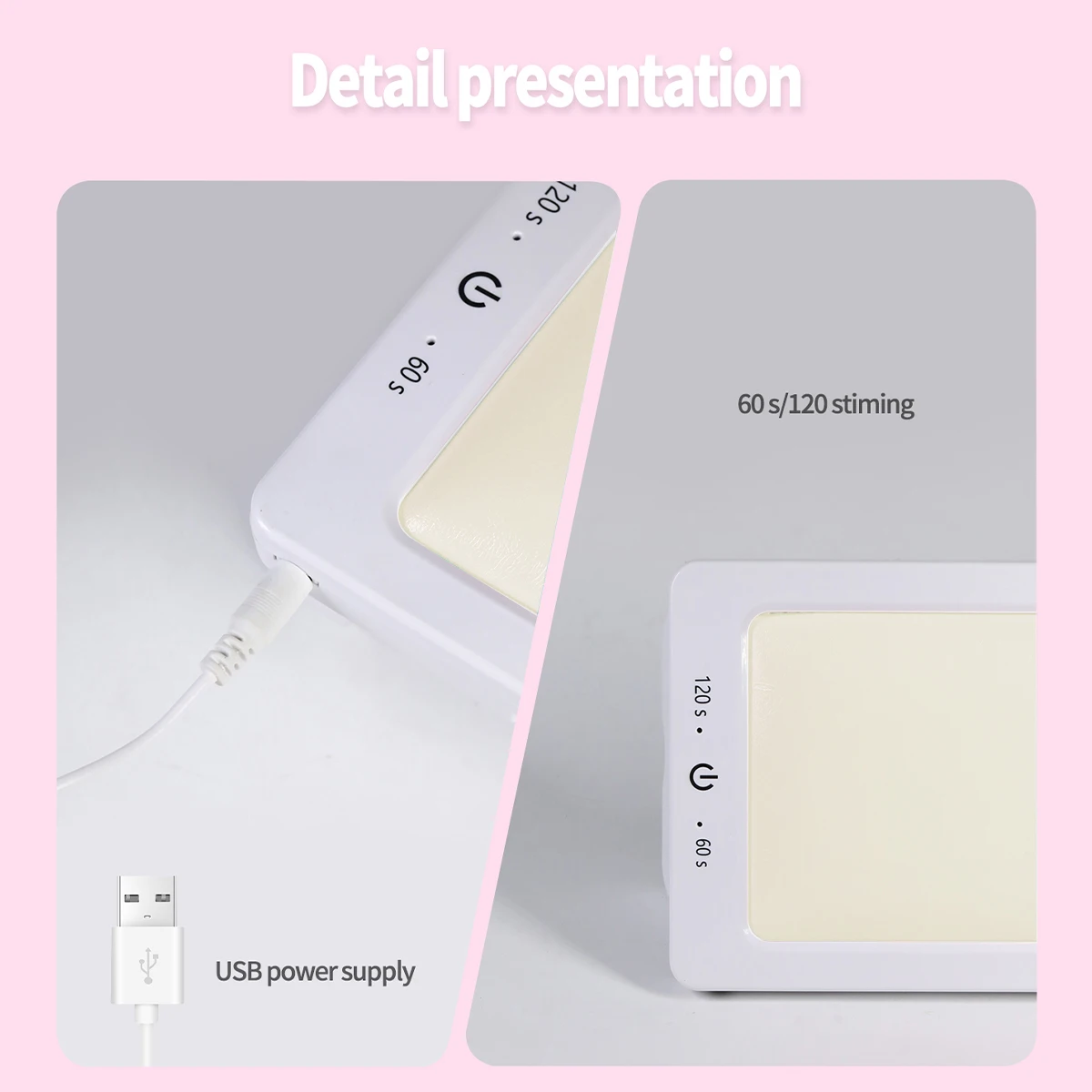 LINMANDA New UV LED Nail Dryer With Leather Pillow For Nail Salon Nail Shop Manicure Tools Foldable Drying Lamp Equipment 3