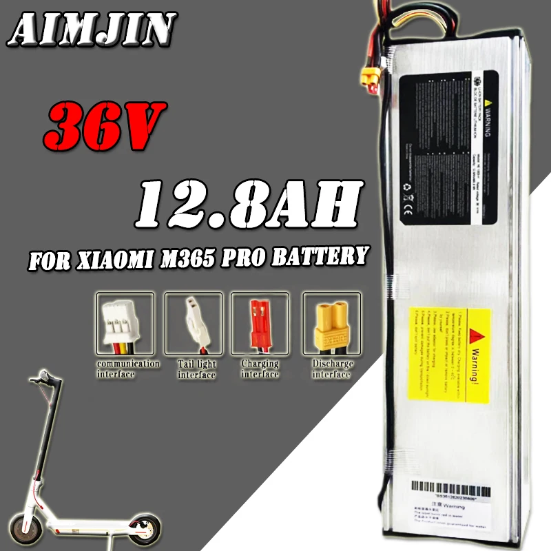 Batterie 36V 12.8Ah Pour Xiaomi Pro Et Pro2 – Marque MOTO FAMOSO – Neuve