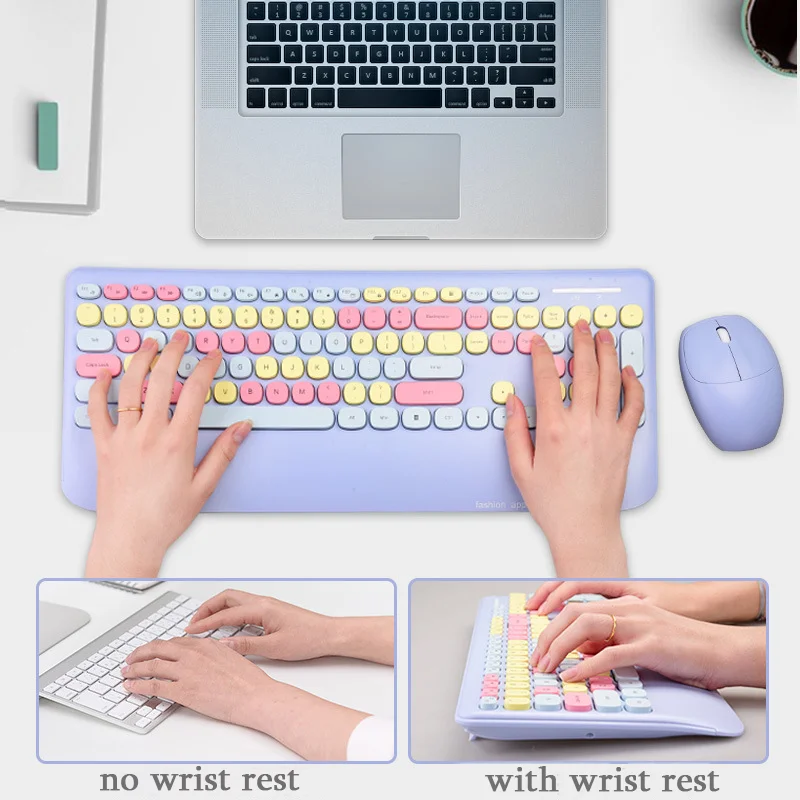 Combo de repose-poignets ergonomiques pour clavier et souris