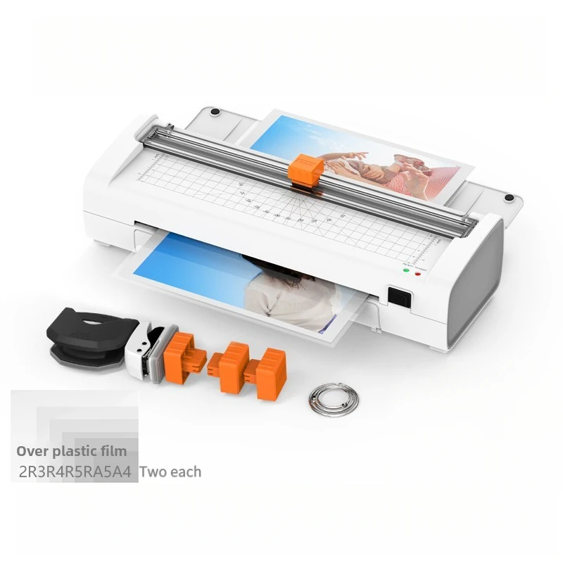 SL389 Laminatrice multifunzione 6 in 1 Home Office A4, adatta per poster, documenti, laminatrice per foto di famiglia