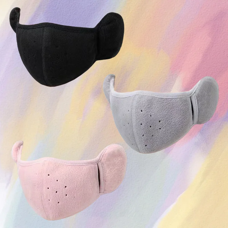 Warm Mask Padded Season Ear Protection Shaker Fleece Men Women Cycling Windproof Cold Breathable 1PC warm earmuffs