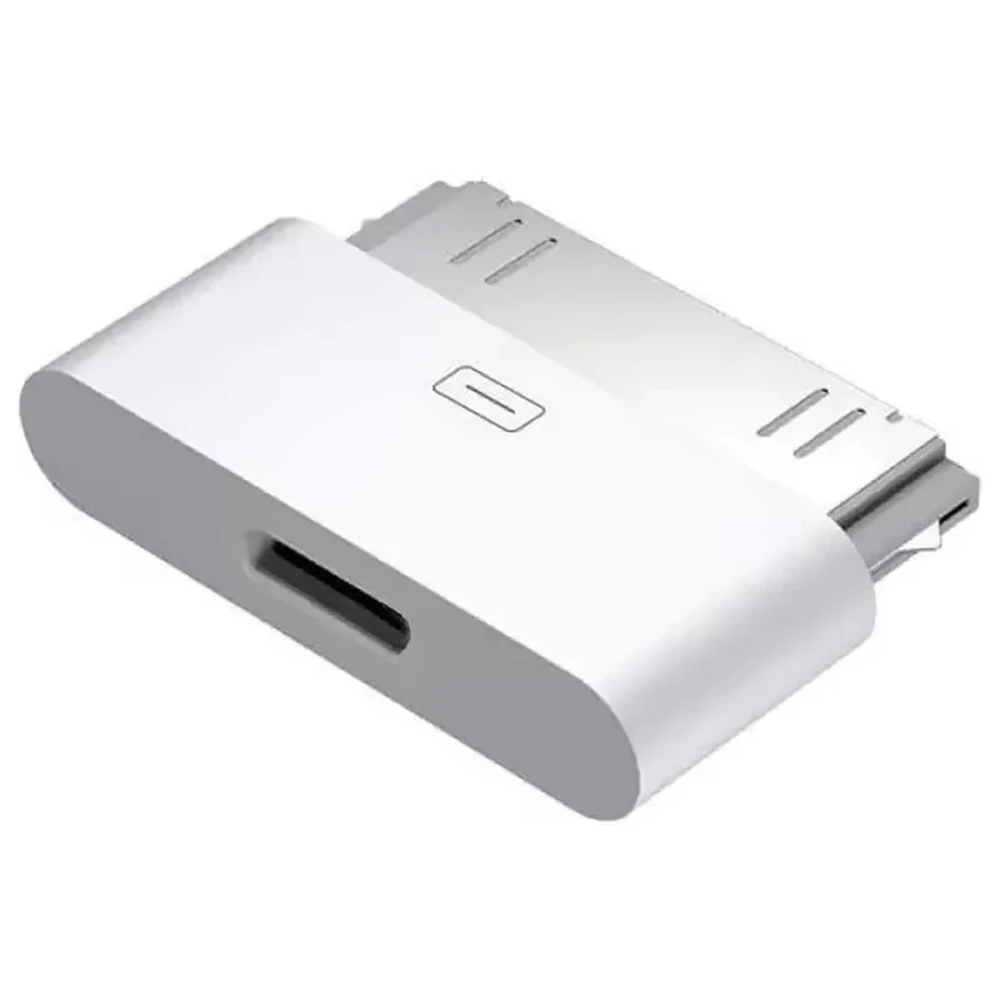 USB C 타입-C 8핀-30핀 어댑터, 아이폰 4 4S 아이패드 2 3 아이팟 터치용 충전 및 데이터 전송 변환 케이블