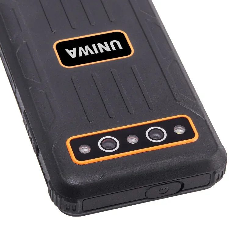 UNIWA R4001 4G Rugged Smartphone 4.0 Inch Display PTT Small Phone 4GB RAM +64GB ROM 20MP Night Vision 3000mAh SOS Android 14 NFC 5
