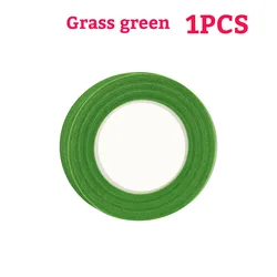 Eco - Friendly Floral Design Kit: Green Flower Stem Sticks with Self - Adhesive Floriculture Tape (1PCS - Grass green)
