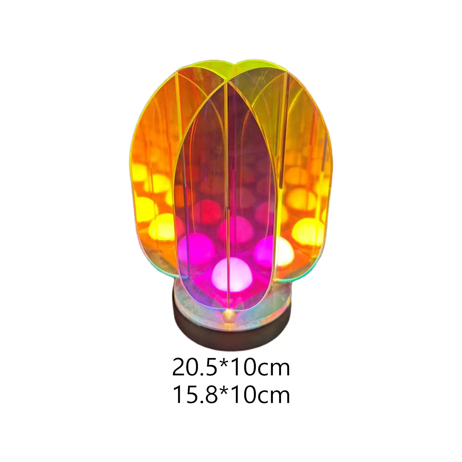 

Acrylic Table Lamp Home Atmosphere Lamp Rechargeable Decorative Table Lamp for Bedroom NightStand Home Decor Indoor Bedside