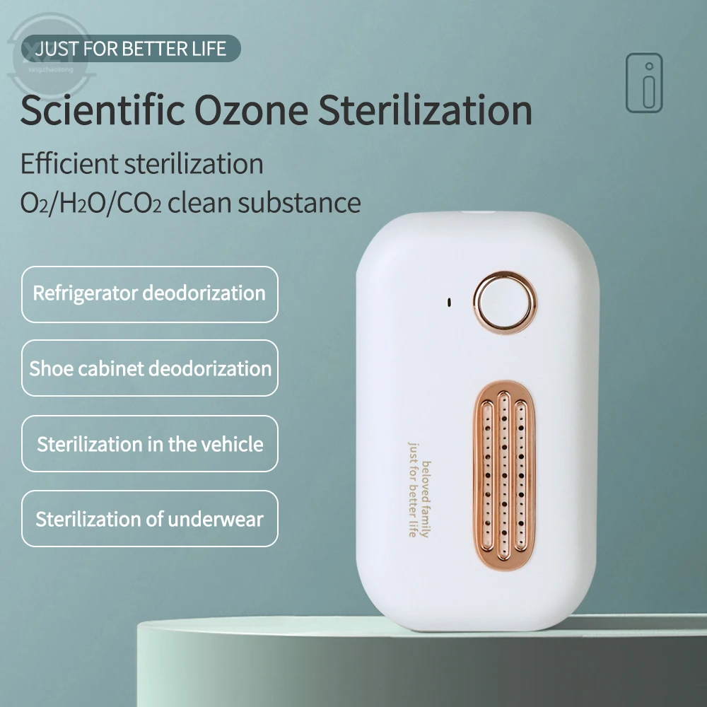 Mini ioniseur d'air purificateur d'air à l'ozone éliminant les odeurs