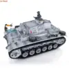 Toy Heng Long 1/16 Snow 7.0 Customized Panzer III H RTR RC Tank 3849 Metal Wheels Tracks Gearbox Idler Infrared BB Shoot TH17377 6