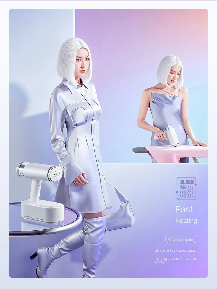 Zhuoli BG580 wireless hand-held ironing machine Household appliances Small cordless electric iron micro steam portable ironing 3