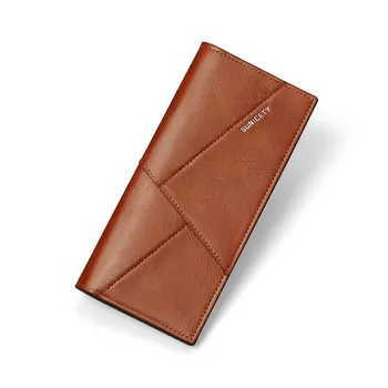 남성용 다기능 지갑, 도난 방지, 부드러운 비즈니스 PU 가죽 지갑, 편리한 포켓 지갑, 새로운 패션 스몰 사이즈