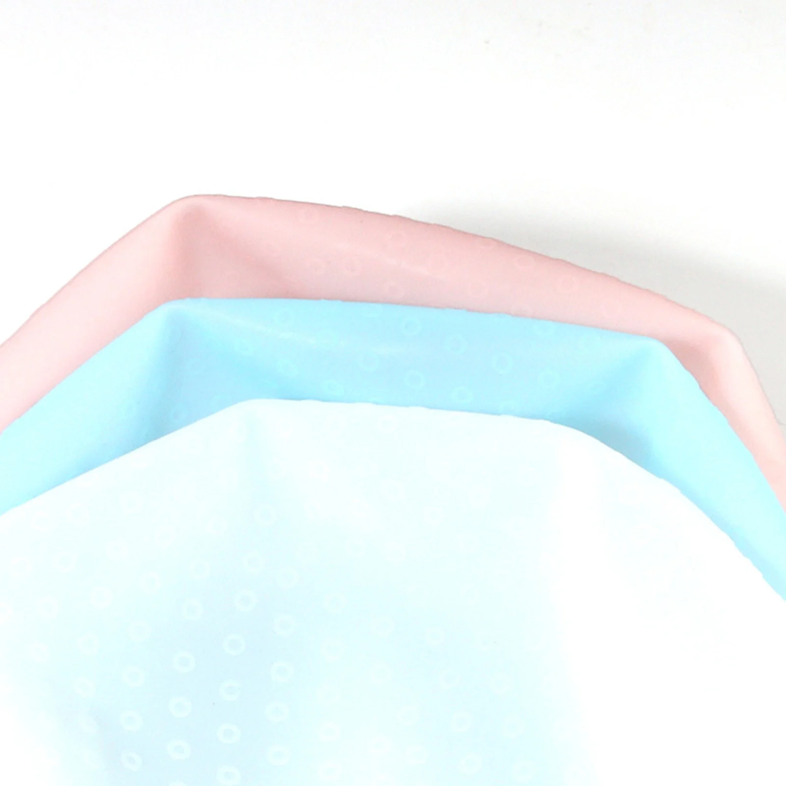 Reusable Dye Hat Hair Coloring Highlighting Hat Silicone Reusable Flexible High Elasticity Folding Hair Dye Hat Silicone Dye Hat 5