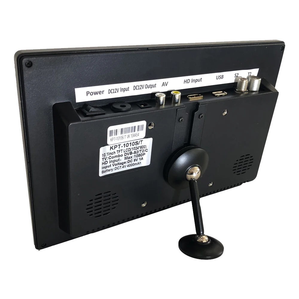 KPT-1010ST DVB-S2 DVB-T2 DVB-C ޺  δ 跮 HD  TV ù, Hevc H.265 AVS AVS + LCD ȭ  ä