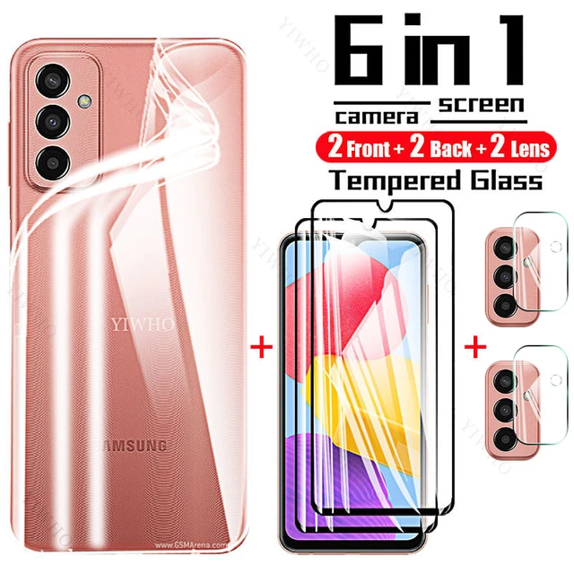 6 en 1 pour Samsung Galaxy m13 4G En Verre pour Samsung Galaxy m