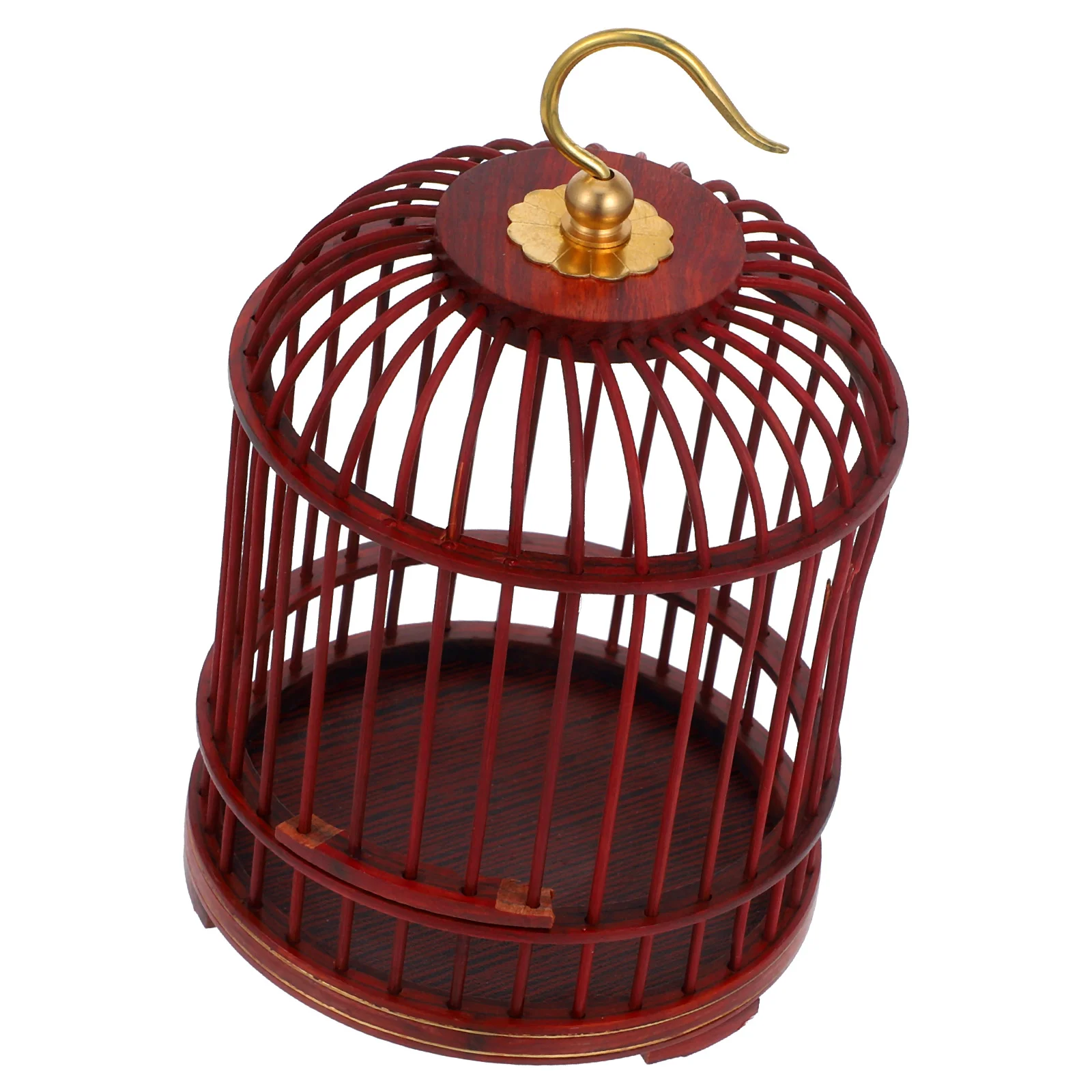 

Pet Cage Bird Cages Nest Decoration Wooden Hanging for Small Animals Vintage Birdcages Insect