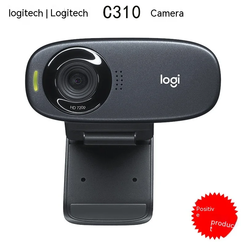 

Logitech Original C310 Computer Video Conference Camera Hd Webcam Desktop Computer Notebook Usb Mcrophone Online Education New