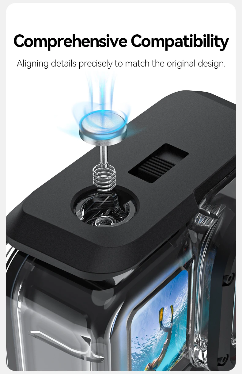 45M Waterproof Case For Insta 360 Ace pro Underwater Diving Housing Cover Protec