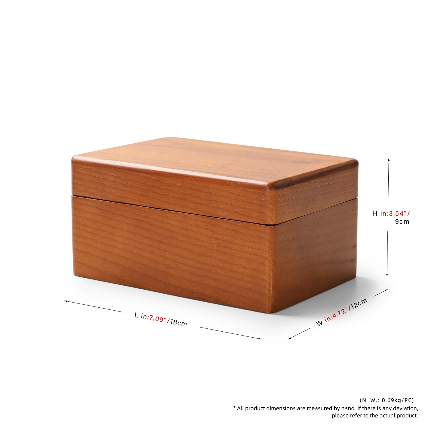 Elegant Wooden Watch Storage Box with Pillow Bag - Portable Timepiece Display Case