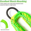 Boat Bungee Dock Lines Cords Docking Rope For Kayak Watercraft SeaDoos Jet Ski Pontoon Canoe Power Boat Mooring Rope Accessories 2