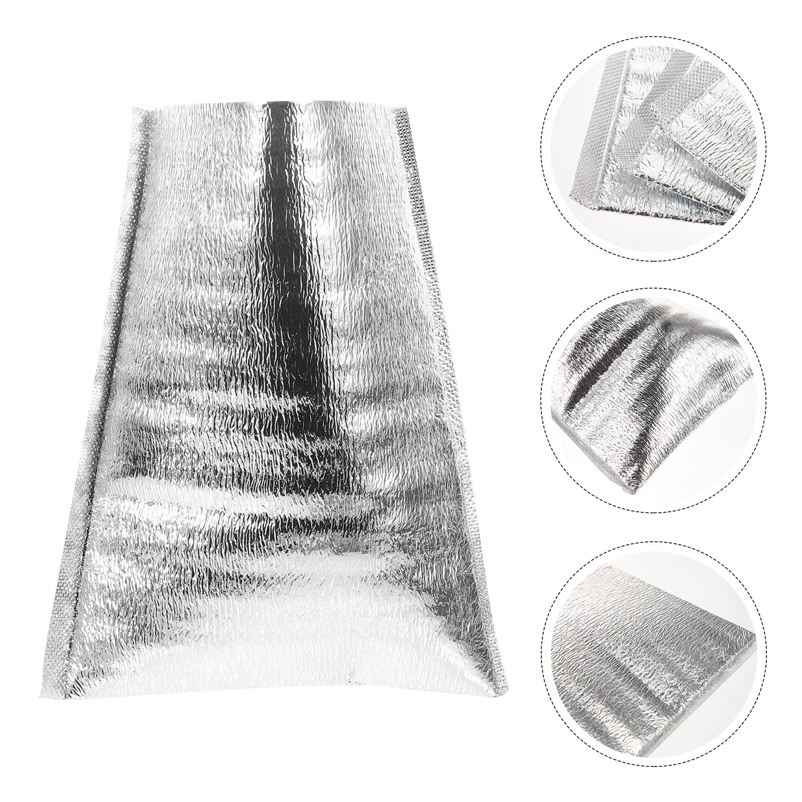 

20 Pcs Heat Insulation Aluminium Foil Pouches Practical Thermal Bags Storage Bag