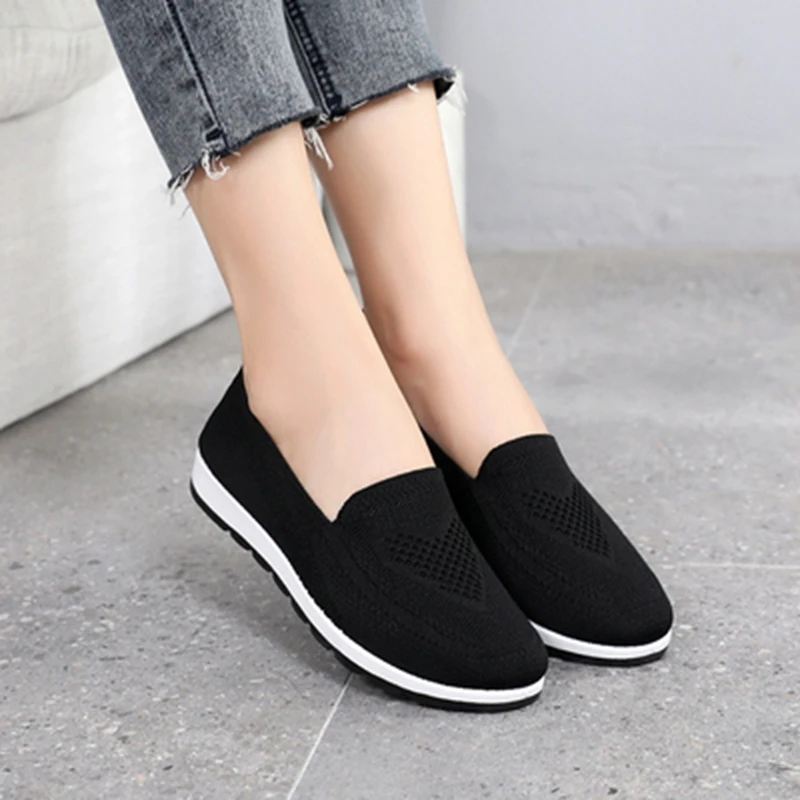 women's summer sneakers slip on flat shoes Women's Casual Loafers