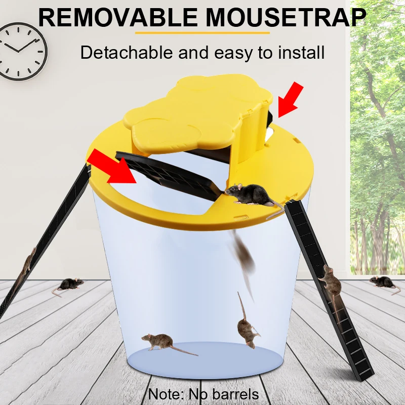 Teletrogy Lot De 6 Piège à Souris Efficace, Piège à Rat Attrape Souris Réutilisable, Sensible Tapette Souris Rongeur Plastique, Clip De Piege Pour Maison Jardin Extérieur