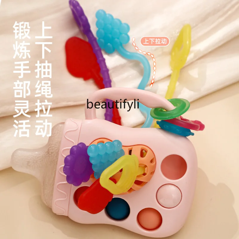 Baby Lala Le fingers can be gnawed on 0-1 year old baby educational early education toys