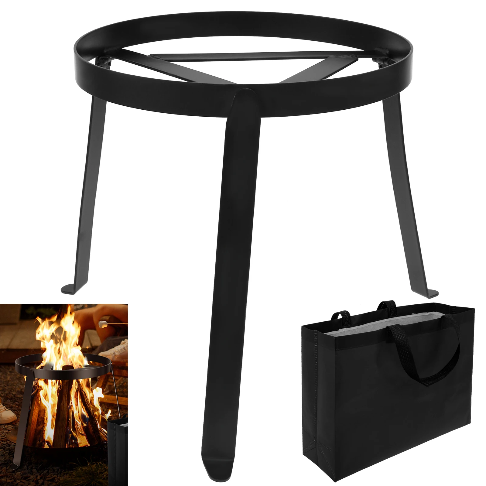 Camping Tripod Stand for Cooking Open Campfire Tripod for Dutch