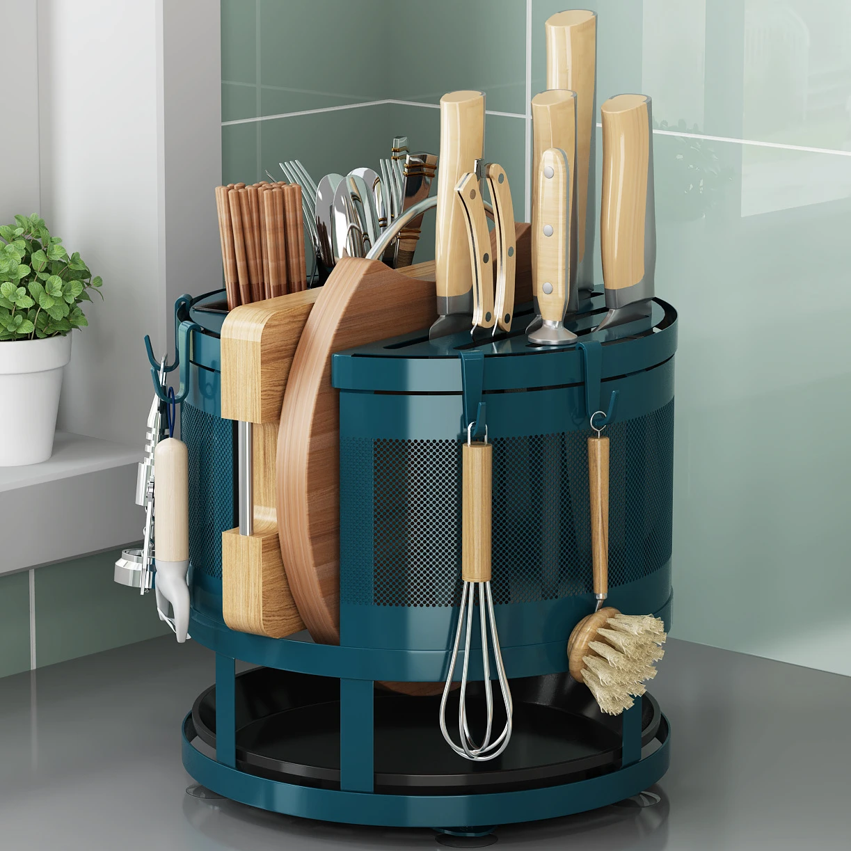 Knife Board Holder Stand for Knives MultiFunction Stands for Cutlery