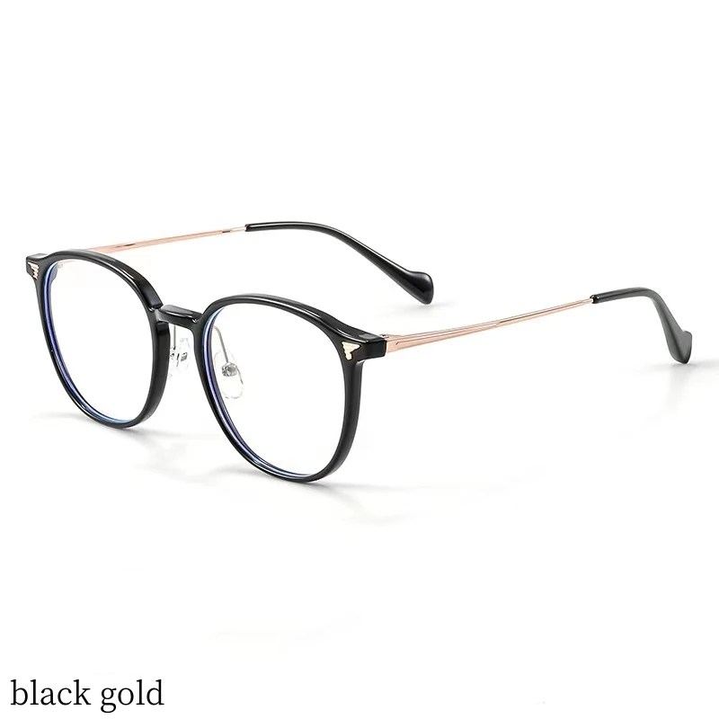 

47mm TR Titanium Eyeglasses Women Glasses Full Rim Round Spectacle Vintage Style Fashion Small Size Frame 01247