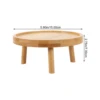 Holder Stand Pot Flower Wood Wooden Stool Rack Outdoor Indoor Display Smallflowerpot Gardening Table Shelf Potted Windowsill 5
