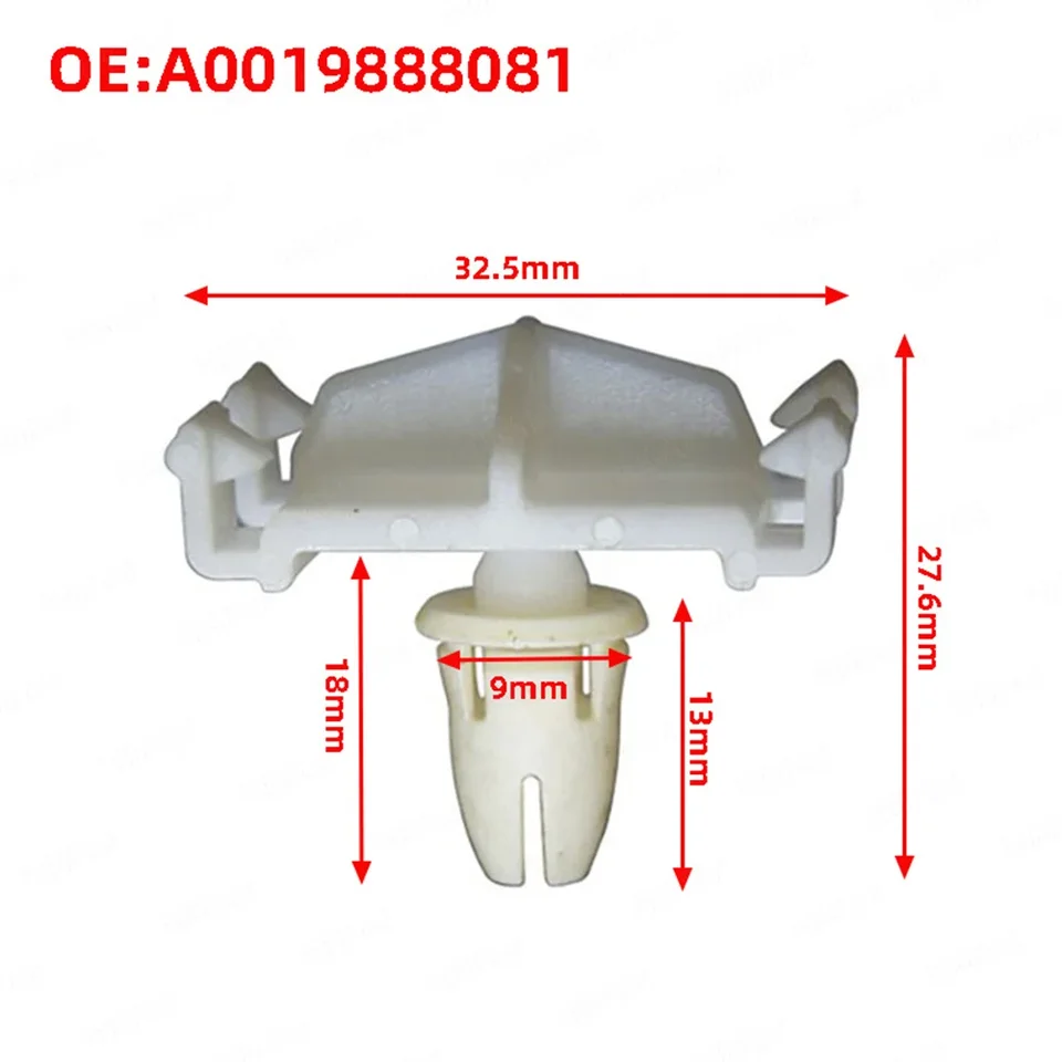 30 Clip Fissaggio Parafango E Modanature Per GM: Enclave, Xt5, Silverado, Cruze E Molti Altri
