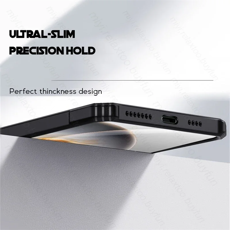 Transparent Acrylic Armor Shockproof Case - TPU+PC Protective Cover, 6.78