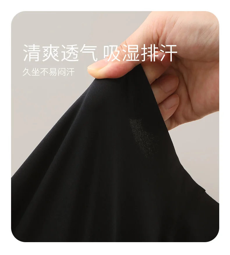 BirdTree 30%Mulberry Silk 40% Modal Underwear, Men's One Piece Seamless, Breathable Boxer Briefs, 2024 Spring Summer P41922QC