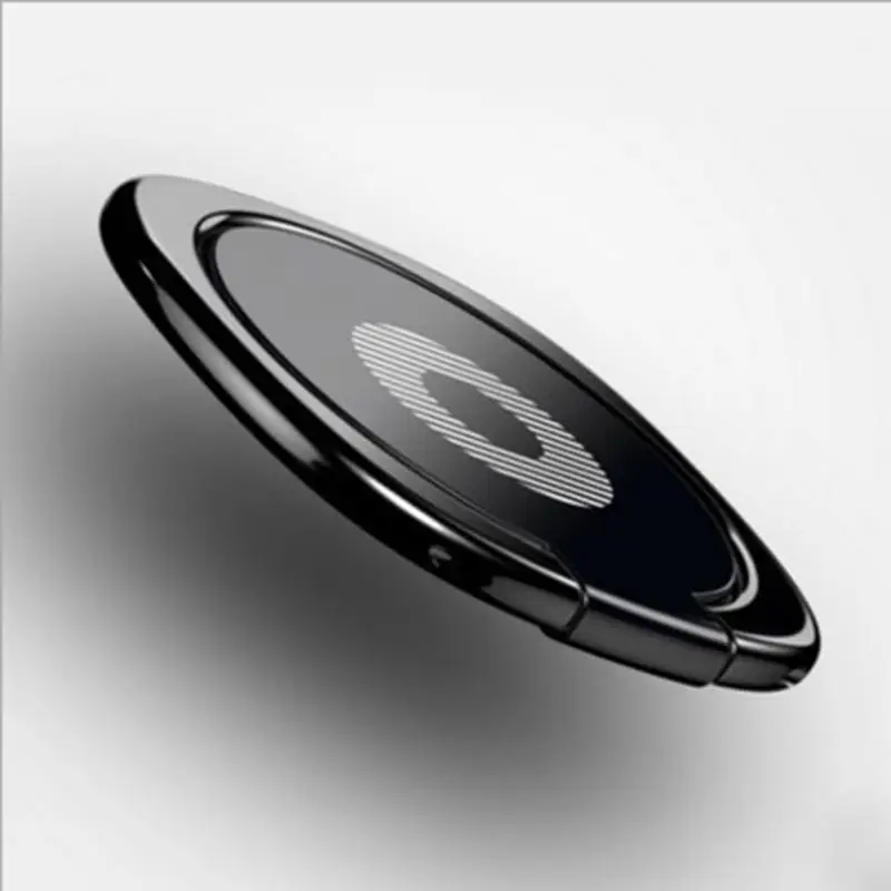 Phone Ring Holder For Desktop Universal Ultrathin Rotatable Metal For