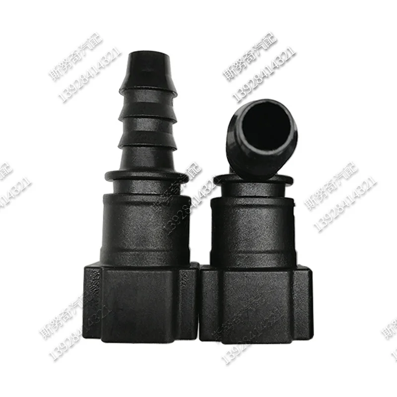 Fuel Line Connector 7.89mm ID8 Auto Fuel Line Quick Connector 180 Degree 5/16 Fuel Pipe Fittings Female Gasoline Connector 2 pcs One Lot