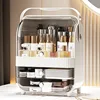 Household Bedroom Cosmetics Storage Box Drawer Mask Lipstick Skin Care Products Dustproof Large Capacity Organizing Storage Box 2