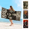 Kiss Band Microfiber Printed Beach Towel Mountain Climbing Yoga Beach Swimming Running Absorbent Soft Towel 1
