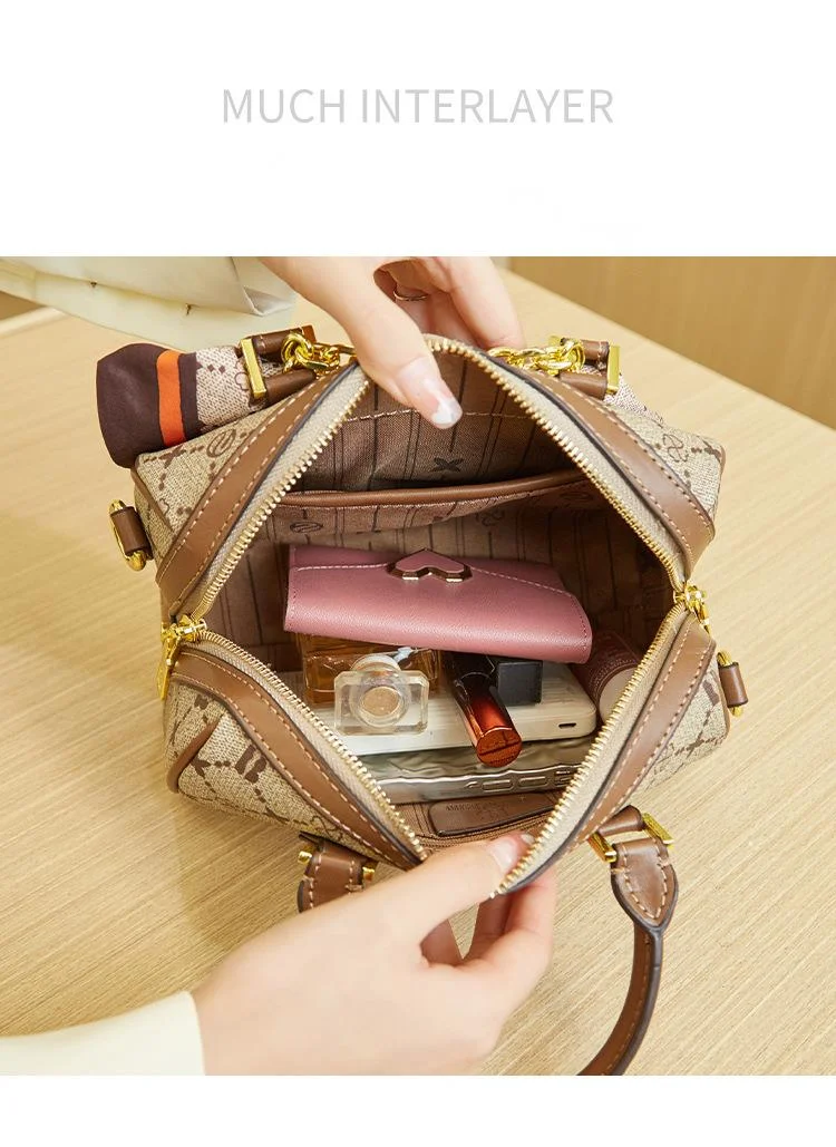 Nuova borsa da donna Bani Meizi Borsa da cuscino retrò casual moda Borsa da donna Boston a tracolla di alta qualità_voghion.com