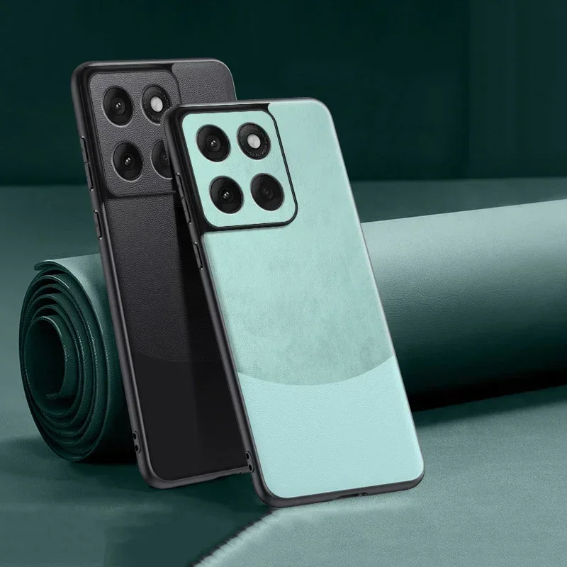 Luxury Leather Back Phone Case - Stylish and Durable Silicone Back Cover