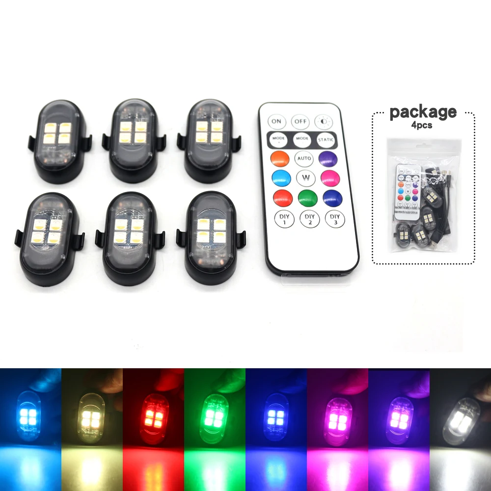 ตัวเลือกสินค้า ไฟตกแต่งรถยนต์ LED ชาร์จได้