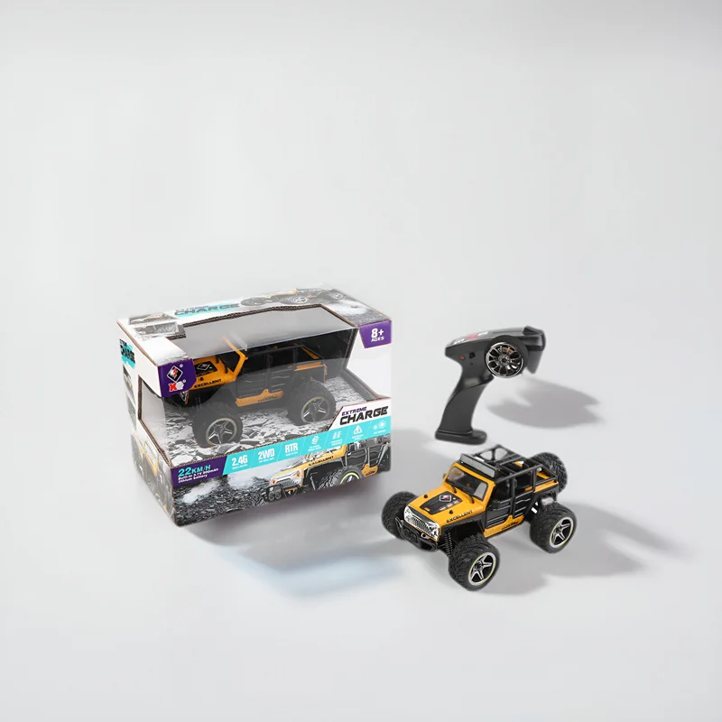 WL 22201 Miniature Remote Control Car with Lights Simulation Climbing Car 2WD Remote Control Off-road Car 5