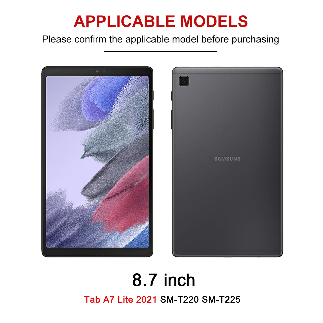 Para Samsung Galaxy Tab A7 Lite 8.7